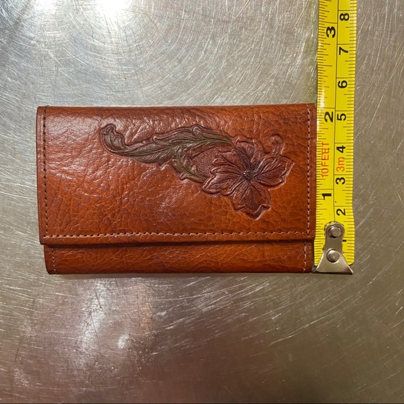 Vintage Pocket Key Holder Steerhide - Picture 7 of 12